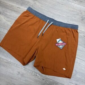 NWOT Burlebo Burnt Orange Mens Shorts Sz XXL Athletic Casual Preppy